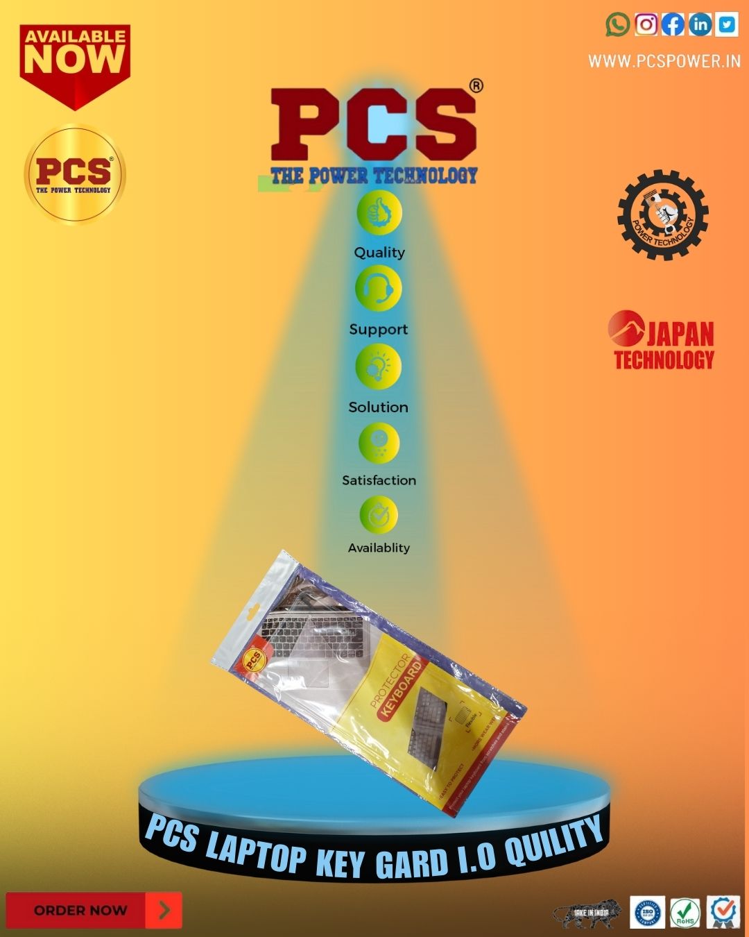 Laptop Keyboard Guard Protector